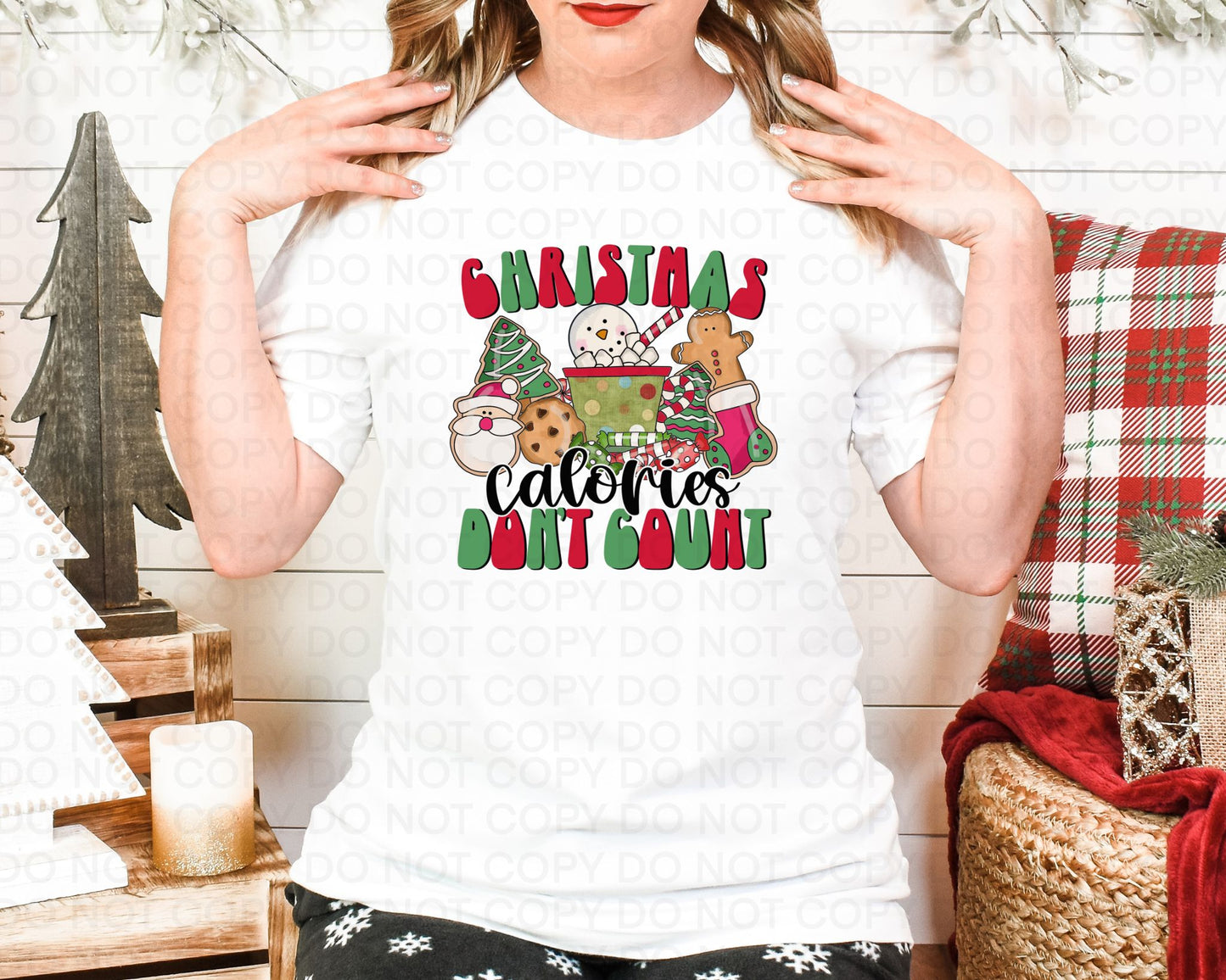 Christmas Calories Don't Count Shirt