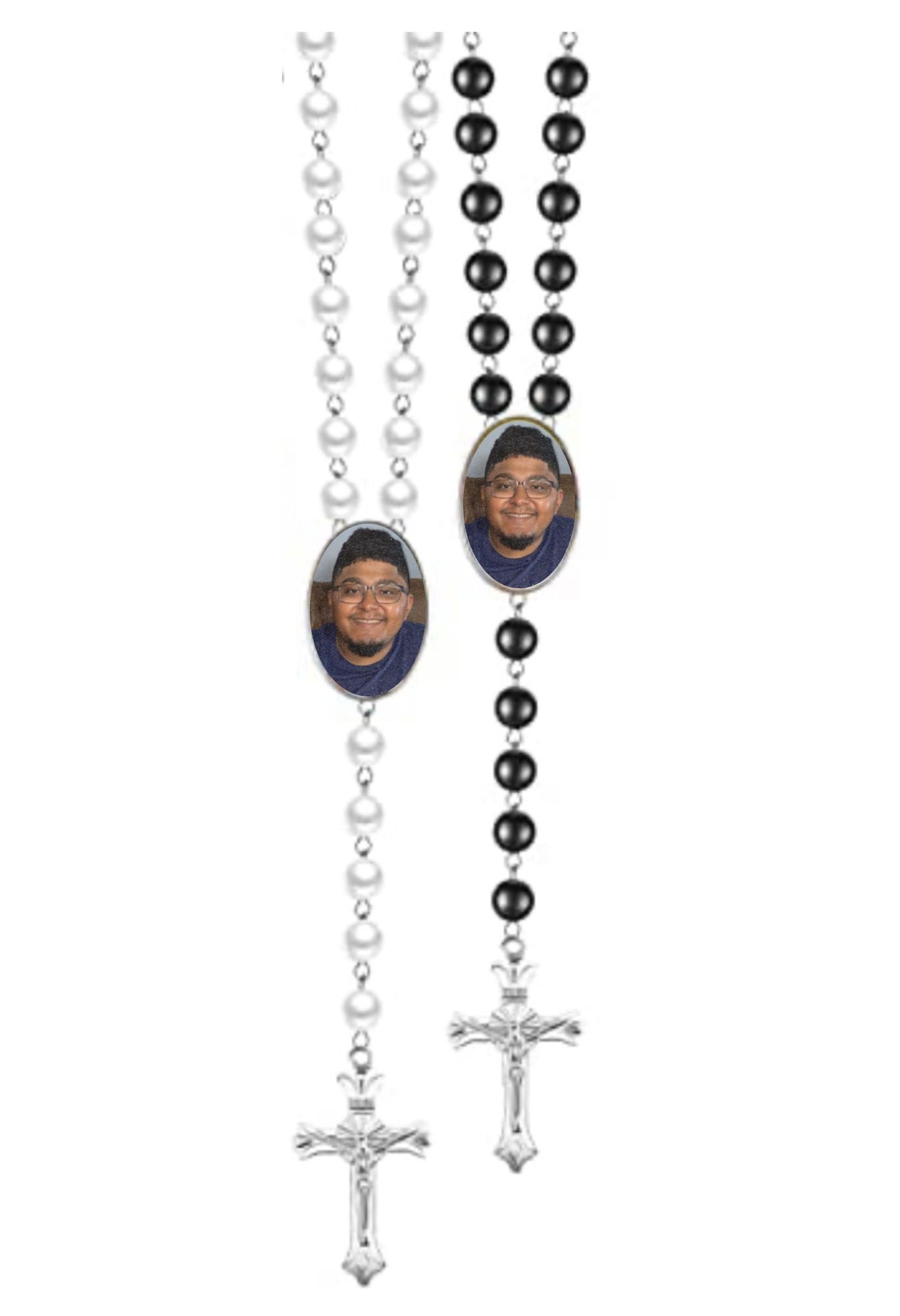 Custom Photo Memorial Rosary