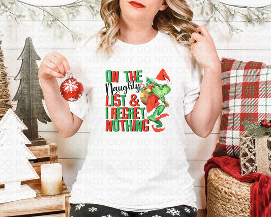 On the Naughty List Shirt
