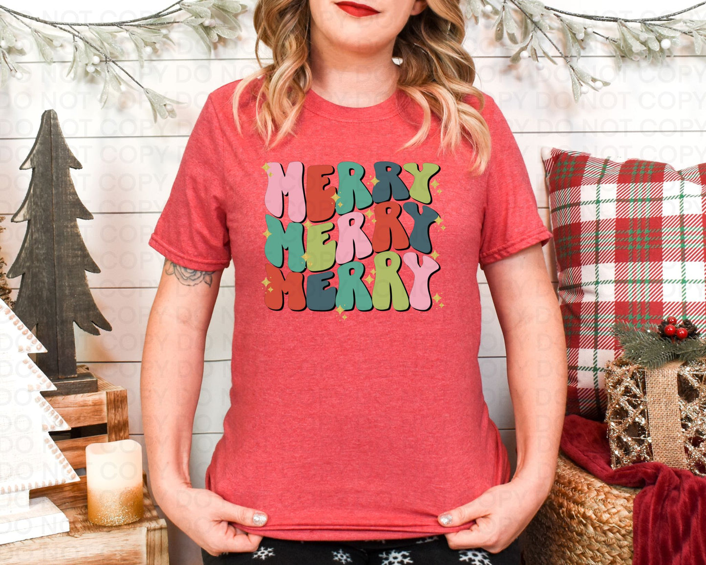 Merry Merry Merry Christmas Shirt
