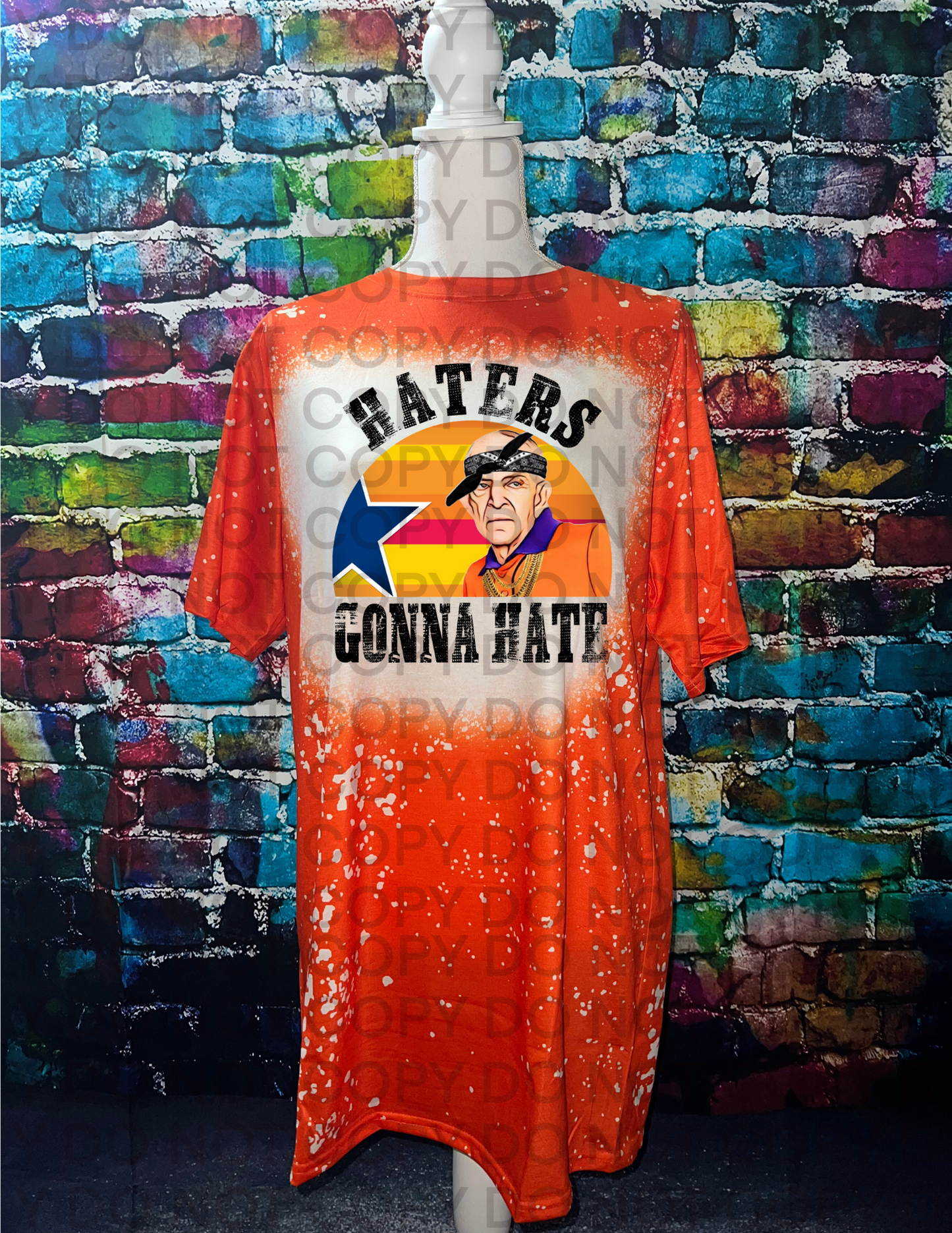 Faux bleached Matress Mack shirt