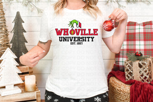 Whoville University Tee Shirt